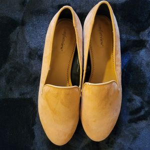 New Comfortview Suede Loafers in Tan/Burgundy Size 11 w. 2 pairs